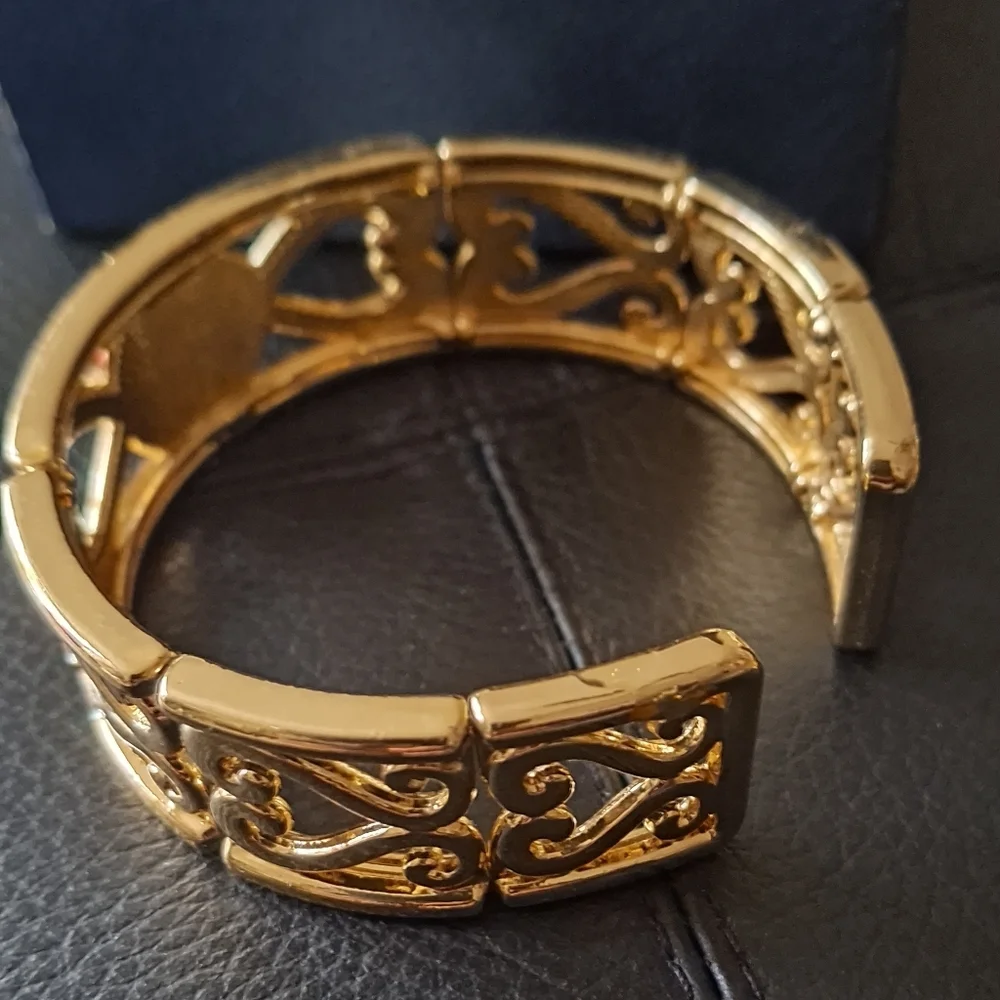 Gold and Diamond Owl Brooch and Bracelet Set